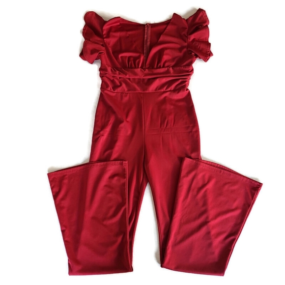 Red Jumpsuit - Picture 4 of 8